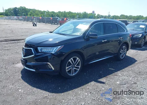 2017 Acura Mdx Advance Entertainment Pkgs z USA, uszkodzony, nr VIN 5FRYD4H9XHB030734